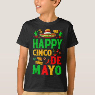 Happy Cinco De Mayo Mexican Fiesta Squad 5 De Mayo T-Shirt