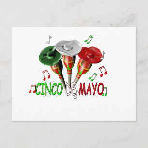 Happy Cinco de Mayo Postcard