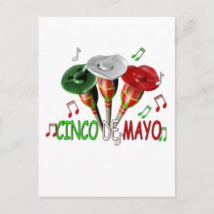 Happy Cinco de Mayo Postcard