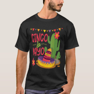 Happy Cinco De Mayo Viva Mexico 5 De Mayo 2 T-Shirt