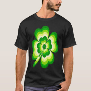 Happy Clover St Patricks Day Irish Shamrock St Pat T-Shirt