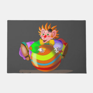 Happy Clown Doormat