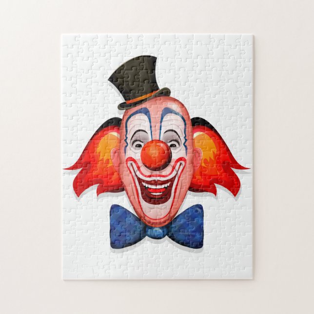 Happy Clown Face Jigsaw Puzzle (Vertical)