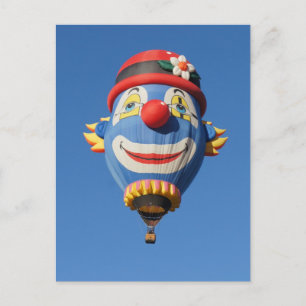 Happy Clown Postcard