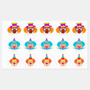 Happy Clowns Carnival Party Purim Festival
