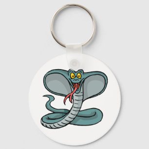 Happy Cobra Key Ring