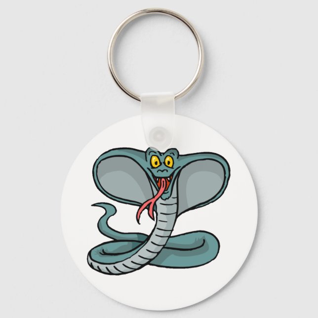 Happy Cobra Key Ring (Front)