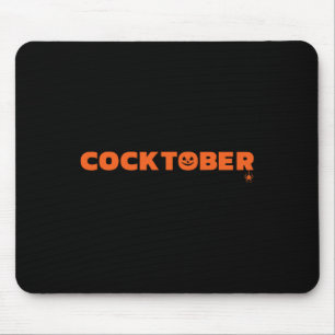 Happy Cocktober Halloween Costume Fun Halloween  Mouse Mat