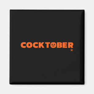 Happy Cocktober Halloween Costume Funny Halloween Magnet