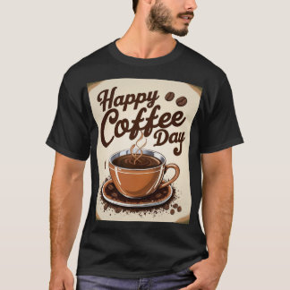 Happy Coffee Day  T-Shirt