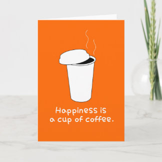 Happy Coffee Holiday Card