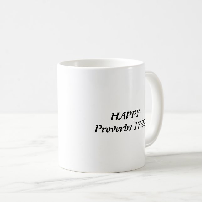 Happy  coffee mug (Front Right)