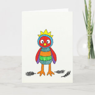 Happy Colorful Critter Card