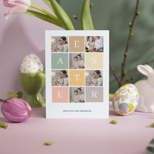 Happy Colourful Collage Photo Easter