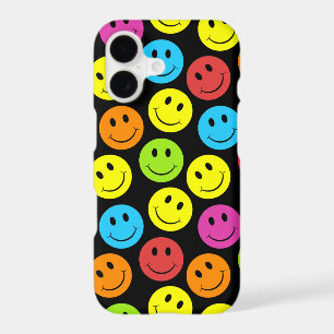 Happy Colourful Faces Pattern
