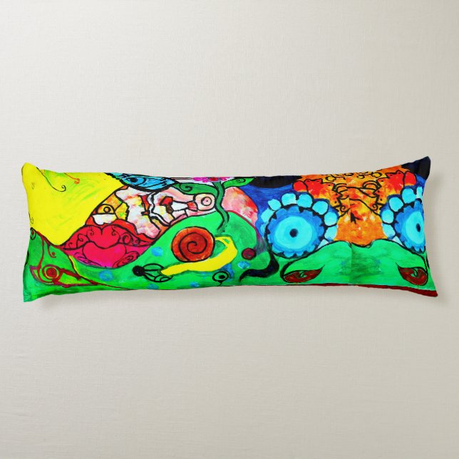 Happy colours body cushion (Back)