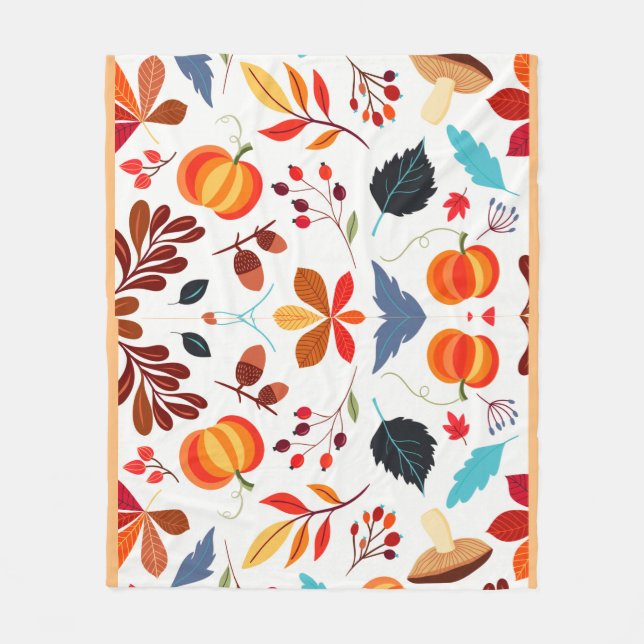 Happy Colours  Fleece Blanket Medium (Front)