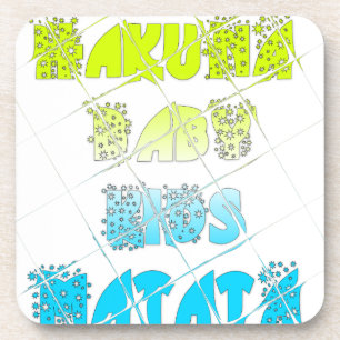 Happy Colours Hakuna Matata Hakunamatata Gift star Coaster