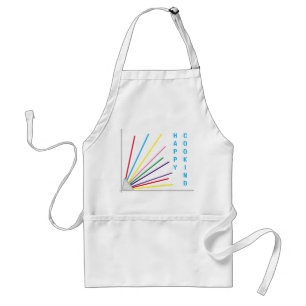 Happy Cooking Fireworks Apron