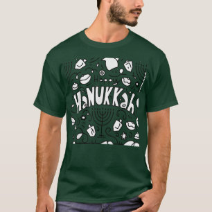 Happy cool Hanukkah Chanukah  2021 holiday charact T-Shirt