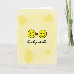 Happy Couple Love Card