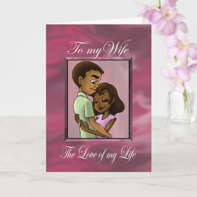 Happy Couple Mother's Day Card (Orchid)