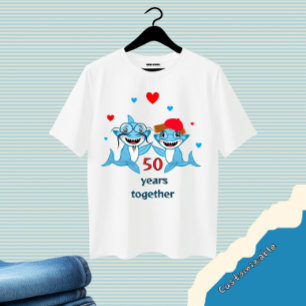 Happy couple of sharks T-Shirt