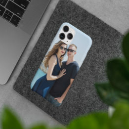 Happy Couple Photo Personalise It iPhone 15 Plus Case