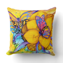 "Happy couple" Throw Pillow