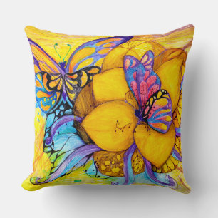 "Happy couple" Throw Pillow