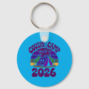 Happy Cousin Camp Crew 2026 Family Reunion Squad Key Ring