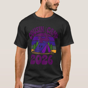 Happy Cousin Camp Crew 2026 Family Reunion Squad T-Shirt