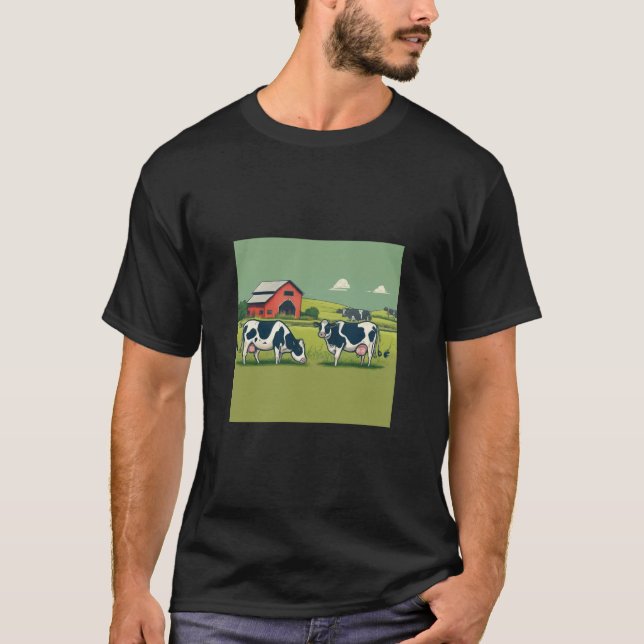 Happy Cow Herd T-Shirt (Front)