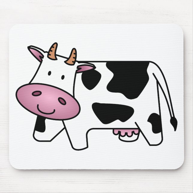 Happy Cow Mouse Mat (Front)