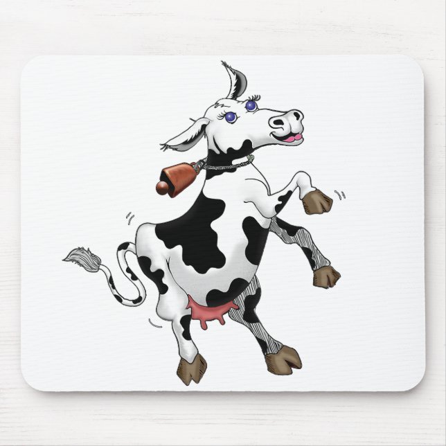 Happy Cow Mouse Mat (Front)