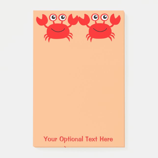 Happy Crab notes (Front)