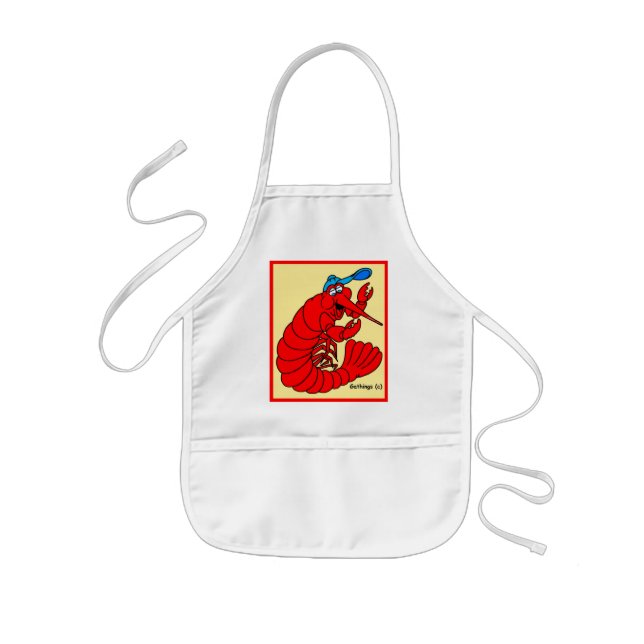 HAPPY CRAWFISH KIDS APRON (Front)