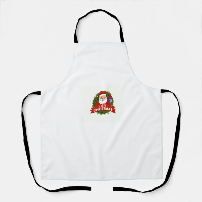 Happy Cristmas Apron (Front)