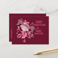 HAPPY CRISTMAS VACATION WISH FOR FRIEND