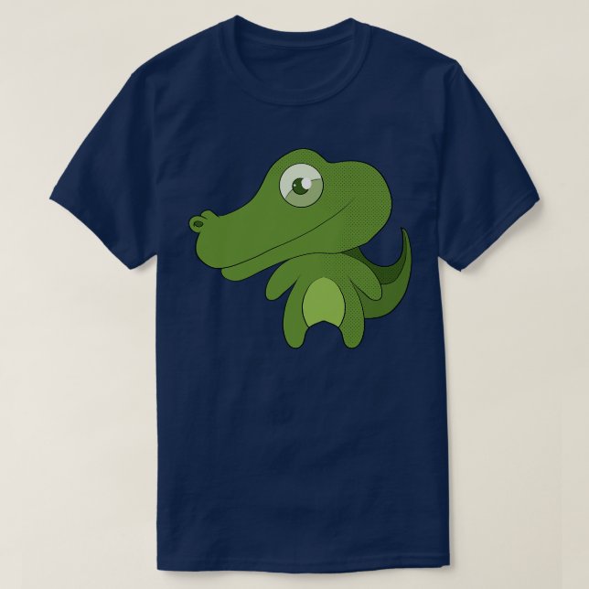 Happy crocodile T-Shirt (Design Front)