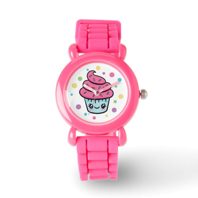 Happy Cupcake kids watch (Front)