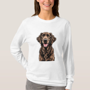 Happy Curly Coated Retriever T-Shirt