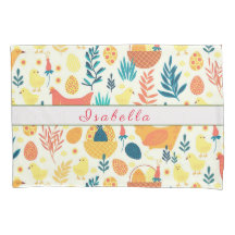 Happy Customise Easter Cute Vintage Chicken