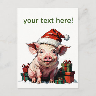 happy cut postcard