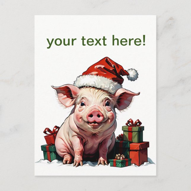 happy cut postcard (Front)