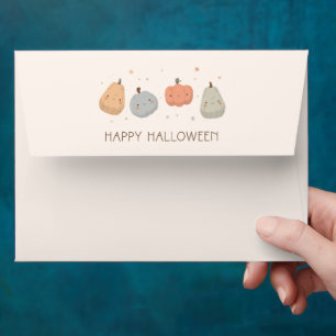 Happy Cute Pumpkin Pattern - Envelope