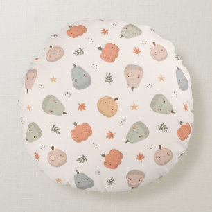 Happy Cute Pumpkin Pattern - Pillow Case