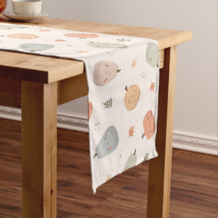 Happy Cute Pumpkin Pattern - Table Runner