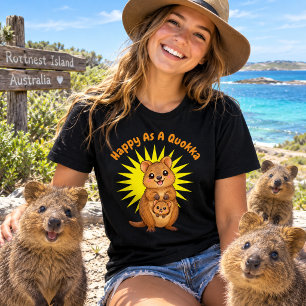 Happy Cute Quokka T-Shirt