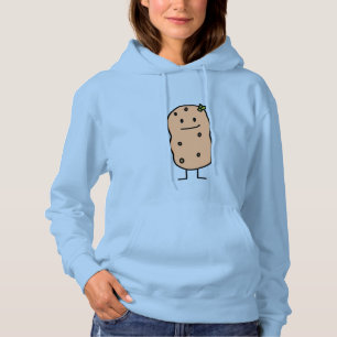 Happy Cute Smiling Potato Potatoes Hoodie
